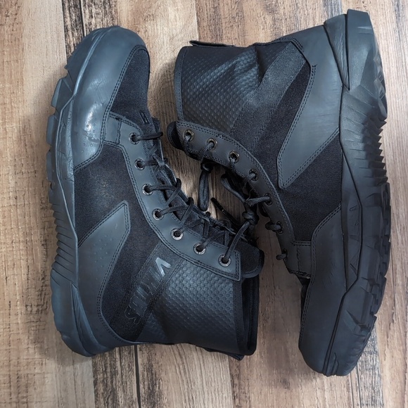 Viktos Johnny Combat Waterproof Boots Size 13.0 In Blackout 'Nightfjall' - Picture 4 of 12